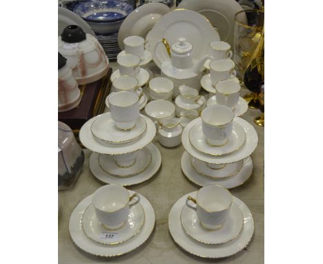 A Crown Staffordshire Glendale coffee and tea service