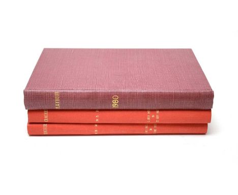 The Cracker, No's. 25-50, 5th July-27th October 1975, in twin hardbound volumes; and Playhour, 19th April-27th December 1980,