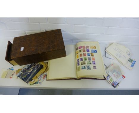 A quantity of stamp and first day covers (a lot) 