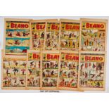 Beano (1952) 501, 503, 510, 511, 513, 517, 526-534, 536-538, 544, 545 and (1951) 473. Including