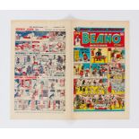 Beano 351 Xmas (1948). Biffo invites all the Beano characters to his very Expensive Christmas