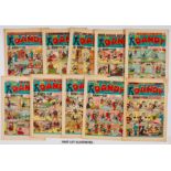Dandy (1959) 893-944. Complete year with Jules Verne's Round The World in 80 Days by Paddy