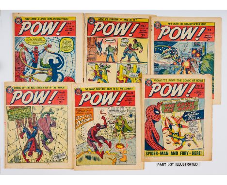 POW! (1967-68) 4-86 last issue. Unabridged run with reprints of U.S. Amazing Spider-Man # 3-33 and Fantastic Four # 27-37 plu