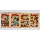 Adventure (1949) 1263-1269 featured comic strip 'Black Slink the Shadow Spy'. This was regarded as