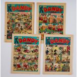 Dandy (1940) 115, 128, 131, 135. Propaganda war issues with Addie & Hermy, those Nasty Nazis and