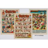 Beezer (Jan-Dec 1956) 2-50 and 95 (Fireworks 1957). Starring Ginger, Pop, Dick & Harry, Calamity