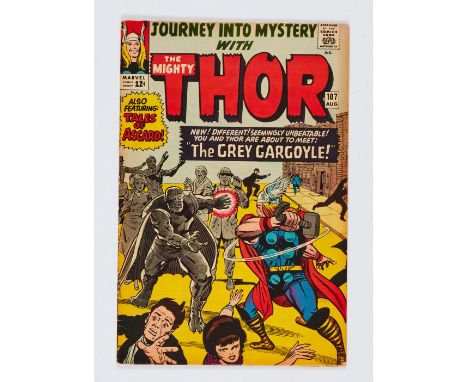 Journey Into Mystery 107 (1964). Cents copy. Light owner name stamp to splash page lower margin, light tan pages [fn+]. No Re