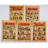 Beano (1952) 511, 529, 530, 531, 534 [vg/fn] (5)
