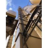 American Bin & Conveyor 16" x 8" x 125' Bucket Elevator, Asset #BE4, 40 hp; Each with - Subj to Bulk