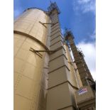 American Bin & Conveyor 16" x 8" x 125' Bucket Elevator, Asset #BE5, 40 hp; Each with - Subj to Bulk