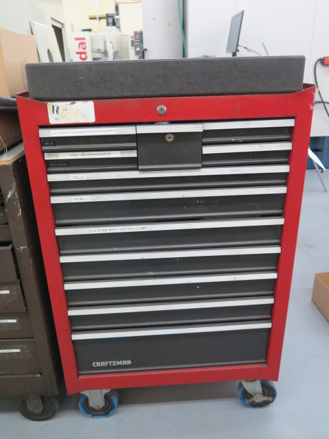 Craftsman 12-drawer Roll-a-way Tool Box W  18