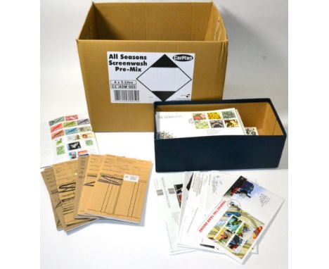 GB, Commonwealth and World Box Sorter. With 8 lightly circulated club books with better GB and USA. Some better included with