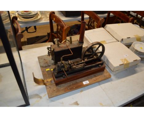 A working model steam engine 