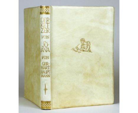 Hans Meid - Gerhart Hauptmann. Der Ketzer von Soana. Mit vierzehn Radierungen von Hans Meid. Berlin, S. Fischer 1926. Mit 14 