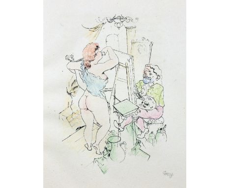 George Grosz - Alfred Richard Meyer. Lady Hamilton oder Die Posen-Emma oder vom Dienstmädchen zum Beefsteak à la Nelson. Eine