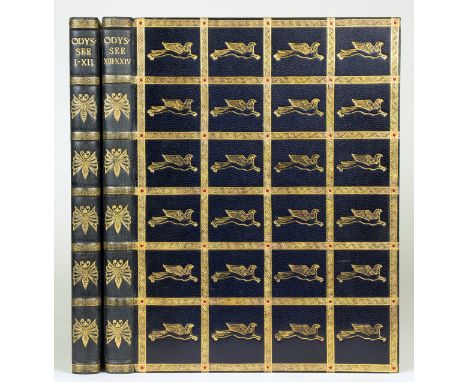 Cranach-Presse - Die Odyssee. Neu ins Deutsche übertragen von Rudolf Alexander Schröder. Erster bis Zwölfter Gesang. Des Gesa