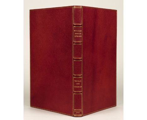 Maximilian-Gesellschaft - William Shakespeare. Troilus und Cressida. Schauspiel. Deutsch von Rudolf Alexander Schröder. Mit Z