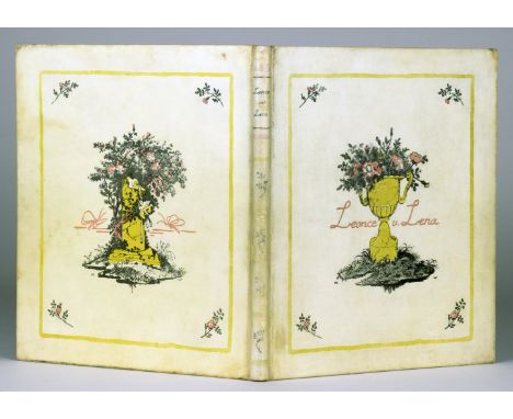Karl Walser - Georg Büchner. Leonce und Lena. Ein Lustspiel. Mit Lithographien von Karl Walser. Berlin, Bruno Cassirer 1910. 
