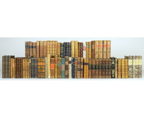 Jean Paul [Friedrich Richter]. 33 Erstausgaben. 1793-1827 und 1863. Einige mit gestochenen Frontispizen, Titeln und Titelvign