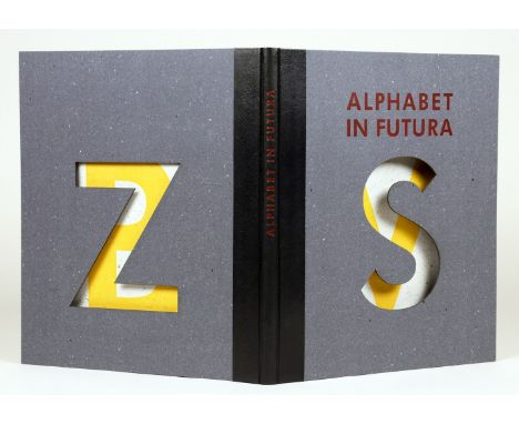 Svato Verlag - Paul Renner. Alphabet in Futura. Hamburg, Svato 2016. Mit 26 farbigen Linolschnitten von Svato Zapletal. Halbl