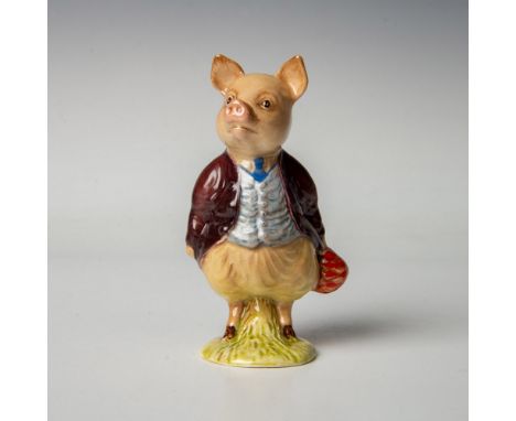 Character is modeled in a maroon jacket and blue waistcoat. Includes the original box, dimensions: 2''L x 2.5''W x 5''H. Besw