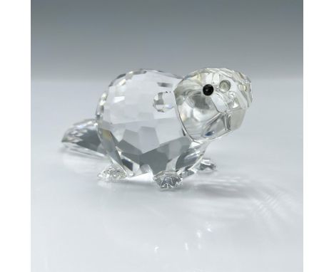This Swarovski crystal Mother Beaver is made from clear crystal and has black eyes and frosted teeth and belongs to the Endan