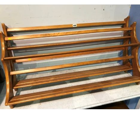 Two Ercol Delft racks 