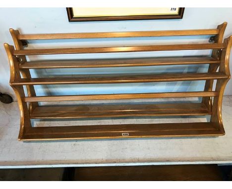 Two Ercol Delft racks 
