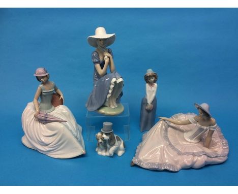 Five Nao figures