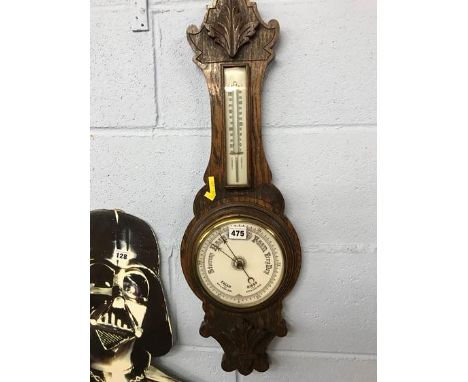 Oak barometer
