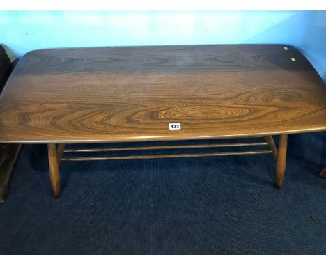 An Ercol rectangular coffee table, 104cm wide