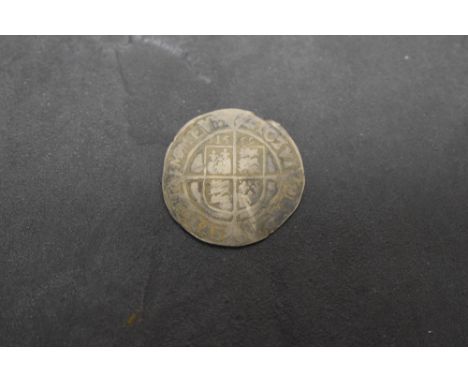 Scattered Hoard Silver Coin 1564-1606 found by a Metal Detecting Club Rally on Cumbrian Pastureland, Elizabeth I Sixpence, Ob