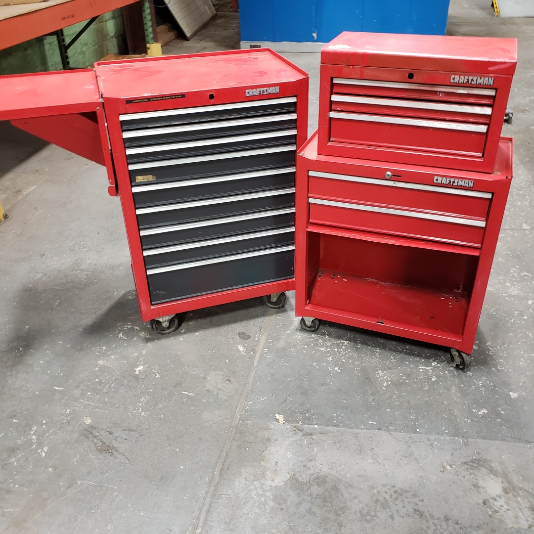 Craftsman Rolling Tool Boxes (2)