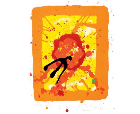 John Hoyland,  Anniversary Print (2008)lithograph 5 of 50 signed 67 x 53 cm unframedUsual retail value £900On show at the Cur