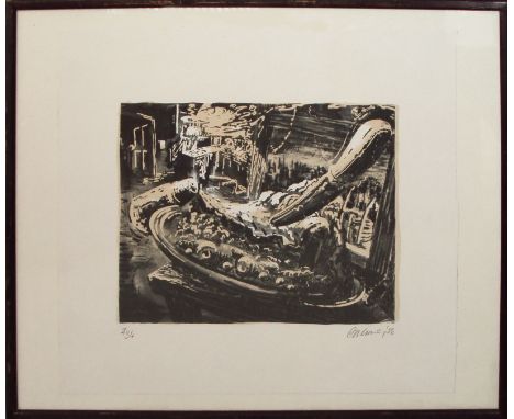 Graham Crowley,Untitled (1984),lithograph, edition: 2 of 34, signed, framed, 45 x 58 cm (framed size),On show at the Curwen G
