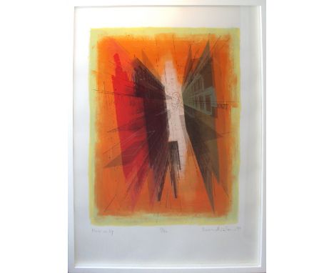 Richard Walker,  Move on Up (1999), screenprint, edition: 25 of 40, signed, framed,149 x 110 cm (framed size).  Usual retail 