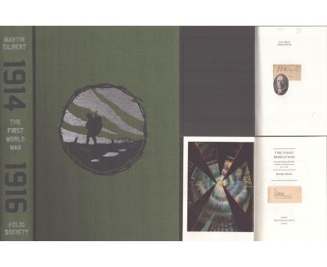 Herbert Henry Asquith and Sir John French signed 'The First World War 1914-1916'. David Lloyd George and Douglas Haig signed 