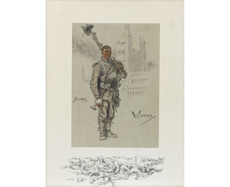 Charlie Johnson Payne, 'Snaffles' (British, 1884-1967)A group of three 'Wipers' prints one signed in pencil 'Snaffles' (lower