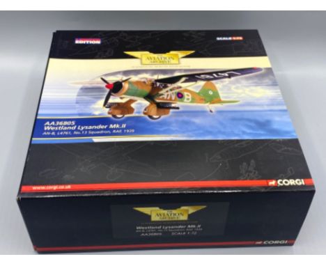 Corgi limited edition The aviation archive AA36805 West-Land Lysander MkII scale 1-72 mint