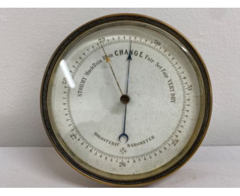 PHBN brass weather holosteric barometer