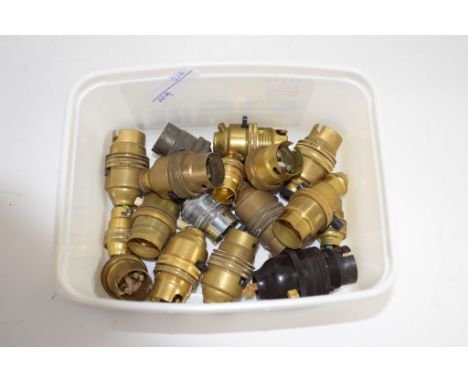BOX CONTAINING LIGHT FITTINGS