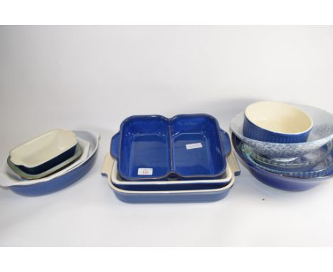 QUANTITY OF CERAMIC SERVING DISHES BY DENBY