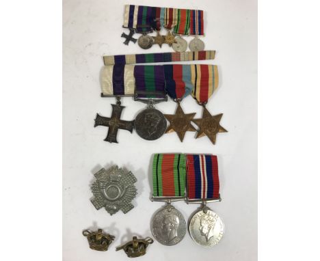 A MILITARY CROSS GROUP OF SIX TO THE HIGHLAND LIGHT INFANTRY. The medals of Captain R.L. Garratt of the Highland Light Infant