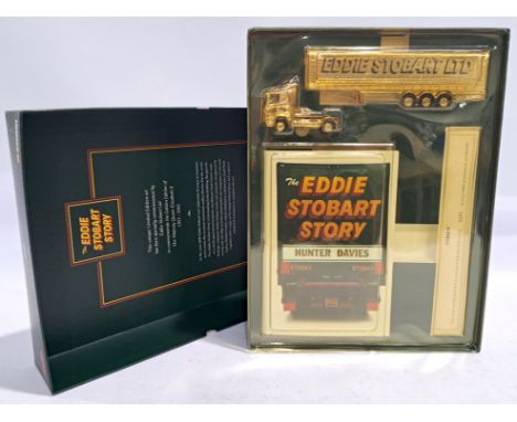 Corgi, a boxed 1:64 scale "The Eddie Stobart Story" CC86610 model. Conditions generally appear to be Good to Excellent in Goo