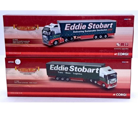 Corgi, a boxed 1:50 scale Commercial pair of &ldquo;Hauliers Of Renown&rdquo; to include CC14030 Volvo FH Facelift Curtainsid