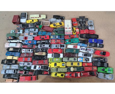 Norev, Polistil, Dinky, Maisto, ERTL and similar, an unboxed group to Include Dinky Volvo 265 DL Estate Car; Polistil ART S 6