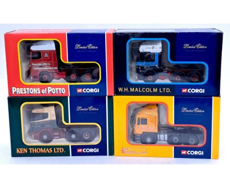 Corgi, a boxed 1:50 scale Commercial group to include "Prestons of Potto" CC13208 DAF XF Space Cab and others. Conditions gen