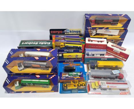 Corgi, Majorette, ERTL, Oxford Diecast and similar, a boxed group to include Oxford Diecast 76ATKL001 Atkinson 8 Wheel Flatbe