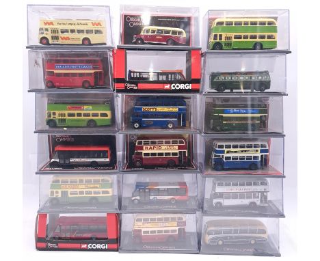 Corgi "Original Omnibus", a boxed bus group to include OM44109 Optare Solo "Strathtay Buses" and others. Conditions although 