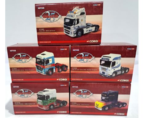 Corgi, a boxed 1:50 scale Commercial group &ldquo;Truckfest&rdquo; to include CC13719 Scania R Series "Eddie Stobart Ltd" and
